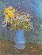 Vase of lilacs Vincent Van Gogh